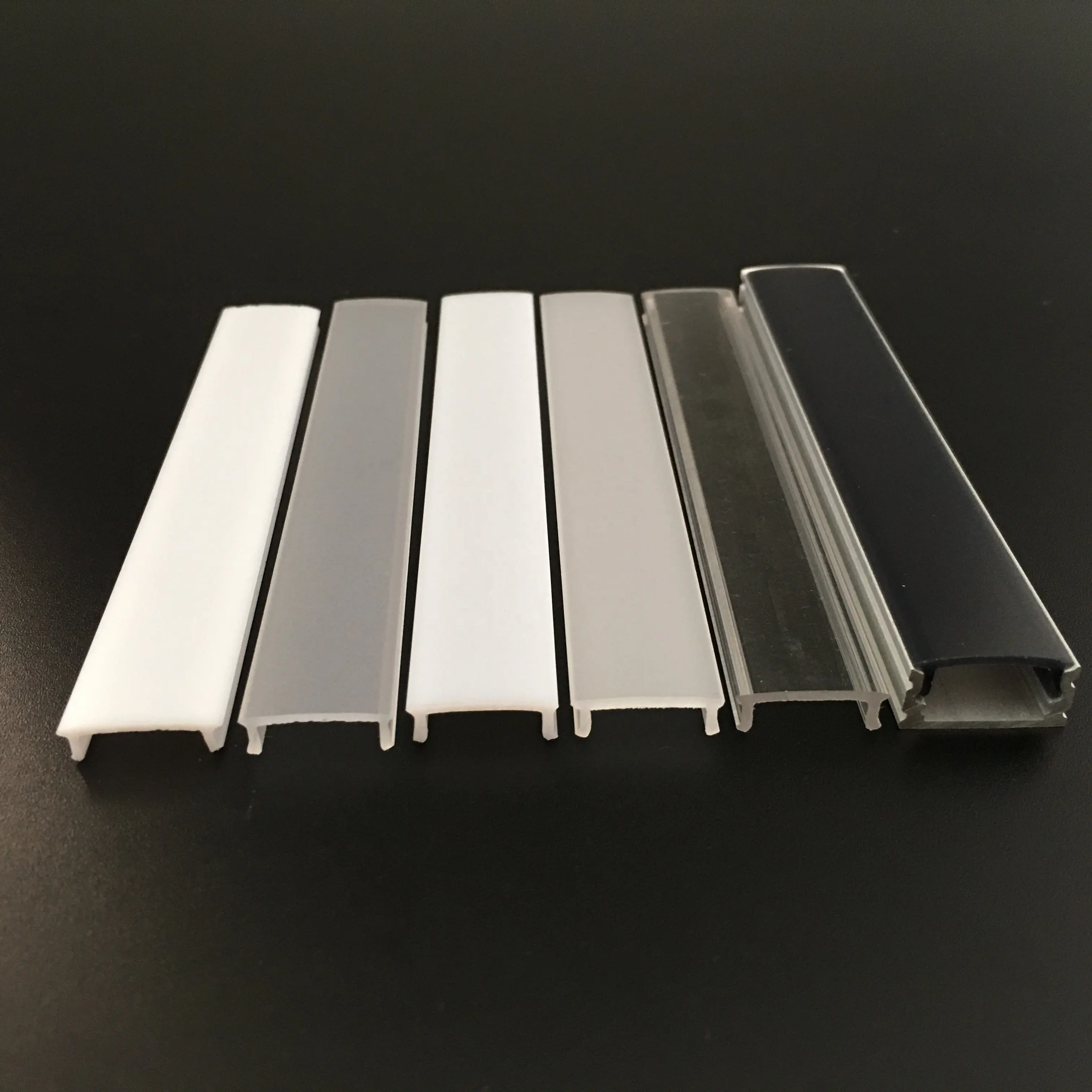 16mm linearer PMMA-PC-Diffusor für versenktes Aluminium-LED-Profil