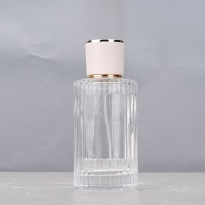 Wholesale LOW MOQ Luxury Empty Refillable 30ml 50ml 100ml Glass <b>Perfume</b> <b>Bottle</b> with Screw Spray and Lids for Christmas Gift - Product Image 1