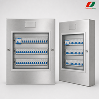 Boîte de distribution d'éclairage en acier inoxydable 304 IP54 63-80A pour usage industriel et intérieur