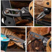 Ensembles d'outils portables et multi-outils de survie pour le camping en plein air, couteau, tournevis, embouts, équipement de survie, marteau cloueur