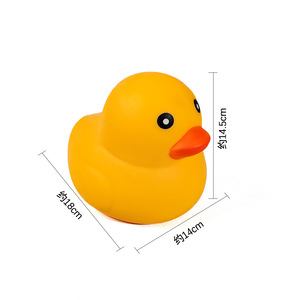 Grand Canard Jaune Géant à Presser, à Rebond Lent, Super Grand Canard Anti-Stress et Artefact de Décompression Sonore - Product Image 5