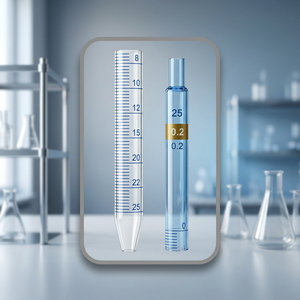 Pipetas serológicas graduadas USP Tipo-3 fabricadas con Boro 3.3 - Product Image 3