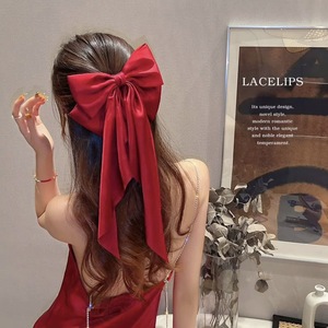 Grande taille <span class=keywords><strong>cheveux</strong></span> noeuds papillon pinces à <span class=keywords><strong>cheveux</strong></span> Texture Satin arc épingle à <span class=keywords><strong>cheveux</strong></span> fille <span class=keywords><strong>cheveux</strong></span> accessoires pour femmes été nœud papillon épingles à <span class=keywords><strong>cheveux</strong></span> - Product Image 6
