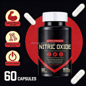 Capsules de supplément d'oxyde nitrique 60 capsules Calcium Niacine L-Arginine Pré-entraînement OEM ODM Vente en gros pour les sportifs et les culturistes - Product Image 4