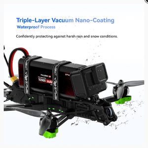 IFlight <span class=keywords><strong>Nazgul</strong></span> <span class=keywords><strong>Evoque</strong></span> F7 O4 <span class=keywords><strong>6S</strong></span> HD DC Geometry, offrant des prises de vue cinématographiques sans obstruction des accessoires. - Product Image 5