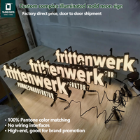 Enseigne lumineuse 3D à lettres LED autoportante, néons LED personnalisés pour bar, événement, décoration murale