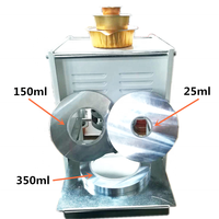Machine de scellage thermique semi-automatique en aluminium pour contenants alimentaires à emporter et produits de boulangerie