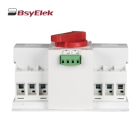 Sélecteur électrique alimentation ininterrompue Rail Din 2P 3P 4P 63A ATS commutateur de transfert automatique à double alimentation
