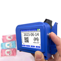 Imprimante à jet d'encre portative pour l'impression de fils de câbles de tuyaux en plastique Mini imprimante à vitesse d'impression rapide avec codage de Logo QR Code