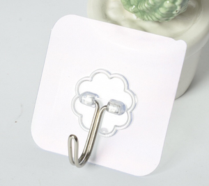 Strong Transparent <strong>Hook</strong>/ Adhesive Sticker Wall <strong>Hook</strong> Load-bearing Sucker <strong>Kitchen</strong> Traceless Sticker - Product Image 1