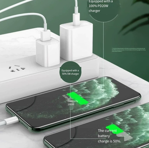 Compatible con Carga Rápida PD <span class=keywords><strong>de</strong></span> <span class=keywords><strong>Apple</strong></span>, Cabezal y Cable <span class=keywords><strong>de</strong></span> Carga Rápida PD <span class=keywords><strong>de</strong></span> 20W, Juego <span class=keywords><strong>de</strong></span> <span class=keywords><strong>Cargador</strong></span> PD <span class=keywords><strong>de</strong></span> 20W, Cable <span class=keywords><strong>de</strong></span> Datos <span class=keywords><strong>de</strong></span> 14ª Generación - Product Image 3