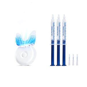 Kits de Gel Blanqueador Dental EKONG SMILE, 12% de Peróxido, Bandeja Bucal de Silicona, 5 Lámparas LED Azules para Uso en Casa/Oficina - Product Image 1