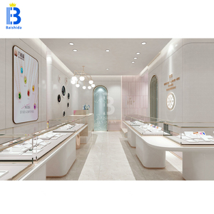 Dernier <span class=keywords><strong>comptoir</strong></span> de <span class=keywords><strong>magasin</strong></span> de bijoux présentoir de kiosque en acrylique moderne vitrine en verre pour le centre commercial - Product Image 3