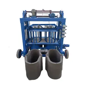 Prefabricated concrete irrigation channel block machine Produces irrigation channels with openings up to 450mm Four at a time.