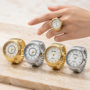 <span class=keywords><strong>Orologio</strong></span> ad Anello <span class=keywords><strong>Vintage</strong></span> Y2K Hip Hop, Quadrante Geometrico Quadrato in Argento, Cinturino Elastico <span class=keywords><strong>al</strong></span> <span class=keywords><strong>Quarzo</strong></span>, Mini Orologi ad Anello Punk per Uomo e Donna - Product Image 1