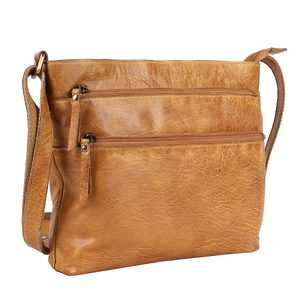 กระเป๋าหนังแท้ทำมือ สะพายข้าง ดีไซน์ทันสมัยและใช้งานได้จริง พร้อมสายสะพายแข็งแรง ช่องใส่ของหลายช่อง คุณภาพหนังระดับพรีเมียม - Product Image 2