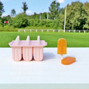 Nouveaux outils de vente chaude pour l'été avec bâtonnets en bois, moules personnalisés en silicone pour mini-sucettes glacées - Product Image 4