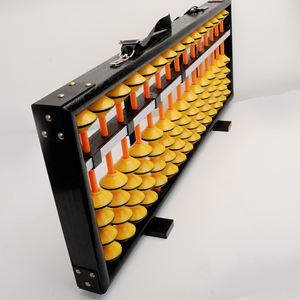 Ábaco de madera de 17 posiciones de Venta caliente para demostración de enseñanza Estante de conteo de números más grandes Juguetes de matemáticas - Product Image 4