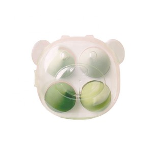 Lot de 4 éponges de maquillage en forme d'ours avec boîte, personnalisables OEM/ODM, en forme de <span class=keywords><strong>guimauve</strong></span> - Product Image 1