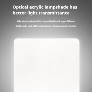 Hiện đại màu đen trắng <span class=keywords><strong>LED</strong></span> bảng điều chỉnh đèn trần hình chữ nhật Văn phòng Phòng phòng đèn chùm đèn Mặt dây chuyền cho chiếu sáng nhà - Product Image 6