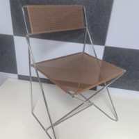 Sillas de Comedor con Estructura de Hierro, Estilo Bahaus, para Cafetería, Restaurante, Hotel