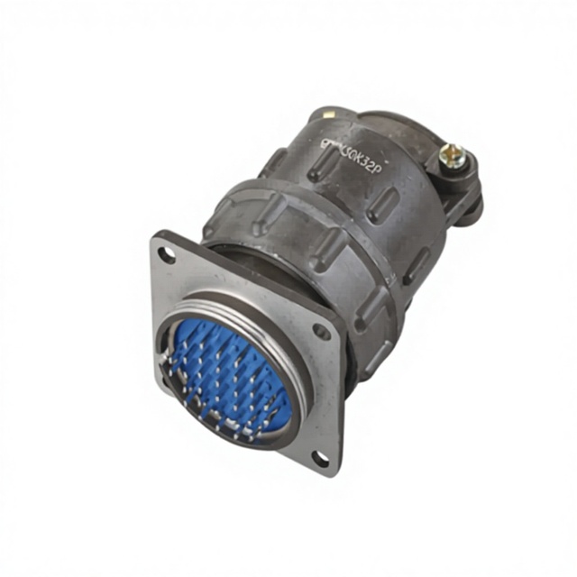 X30 Series High Density Circular Connector Panel Mount (Flange) Plug-Female Sockets 32/42/55 Pin 3A 500V for Signal & Control