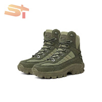 Chaussures de randonnée et de montagne tactiques pour hommes SIKE, à lacets, en PU, grande taille, modèle Sk2408e, fabriquées au Sichuan