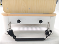 Reformer Pilates Aluminium Lipat Portabel Tahan Lama yang Dapat Disesuaikan untuk Latihan Yoga Profesional dengan Desain Klasik