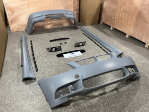 Accesorios de coche XLstyling, parachoques de kit de carrocería Exterior para <span class=keywords><strong>BMW</strong></span> <span class=keywords><strong>Serie</strong></span> <span class=keywords><strong>3</strong></span> E90 Pre 05-08 a modelo M3 - Product Image 6