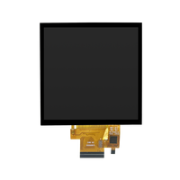 Display LCD TFT Quadrato da 4 Pollici 480*480 Interfaccia RGB Schermo Touch Capacitivo G+G IC GT911 OCA 500nits per Smart Home HMI