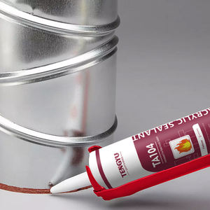 Scellant ignifuge intumescent à base d'eau, peignable jusqu'à 4 heures, 300 ml, 600 ml, mastic acrylique ignifuge pour cheminée - Product Image 3