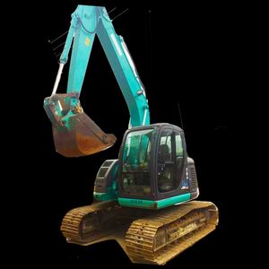 Excavadoras Kobelco 135 Originales de Japón con Certificación CE, Excavadora Usada de 13.5 Toneladas con Bomba Hidráulica Kawasaki y Martillo Rompedor - Product Image 1