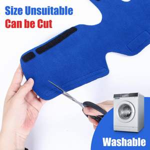 Cpap Nek Pad Comfortabele En Zachte Fleece Stof Ter Vermindering Van Gezichtsdruk Lengte Verstelbare Cpap Strap Nek Pad - Product Image 3