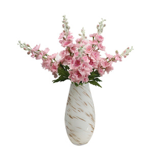 Hand-feeling Moisturizing Delphinium <b>Artificial</b> Bouquet Home Living Room Floor Party Decoration <b>Artificial</b> <b>Flower</b> Wholesale - Product Image 3