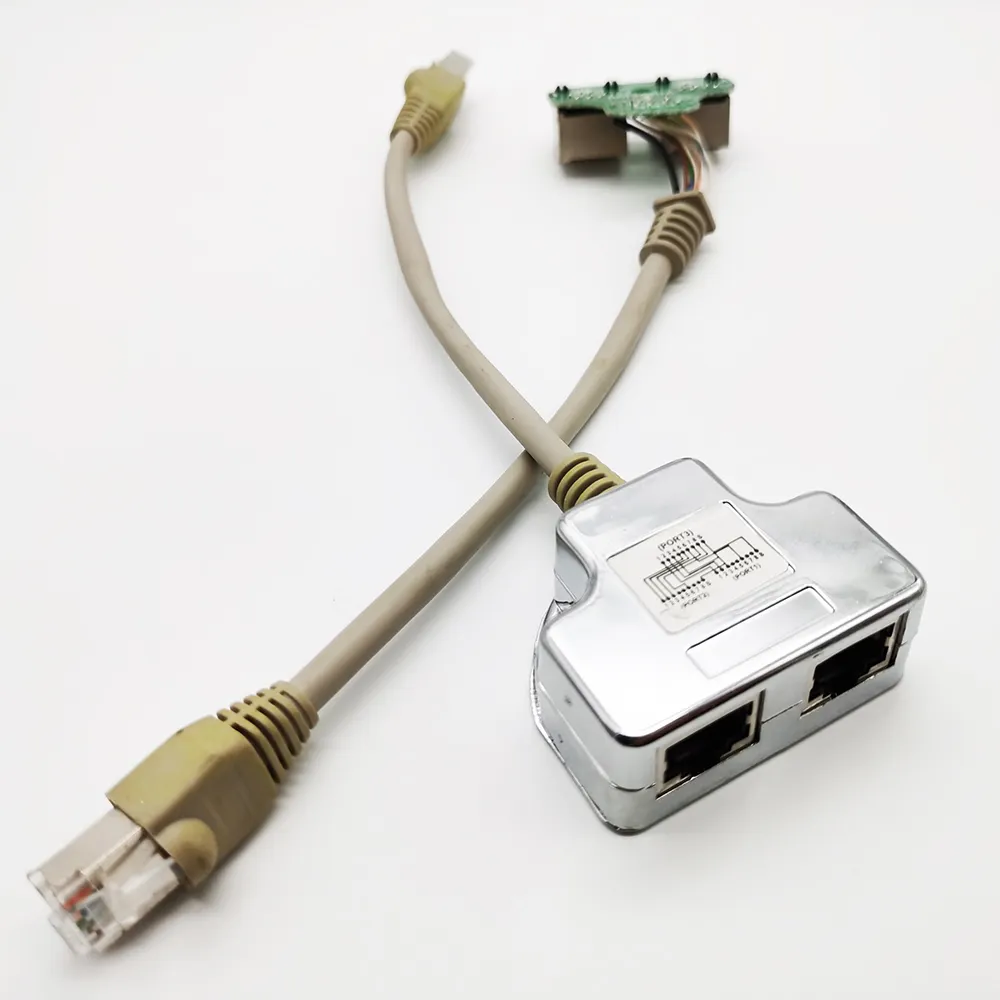 Used for Computer 8P8C Cable Ethernet RJ45 Splitter