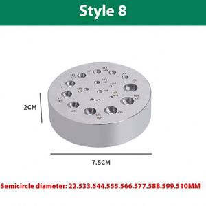 Set di Punzoni per Gioielleria TEBAK, Strumenti per Creazione di Gioielli in Acciaio Inossidabile, Set di Punzoni per Modellare Gioielli - Product Image 2