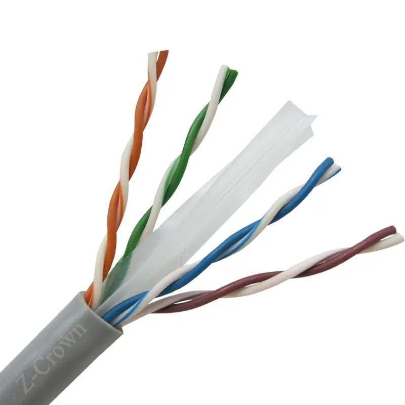 Nouveau design kuwes câbles toronnés câble cat6 30m