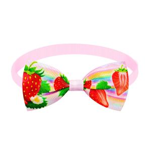 Collier pour animaux de compagnie en polyester de luxe, multicolores, à la mode, avec rubans, pour chats et chiens - Confortable et réglable, vente en gros - Product Image 6