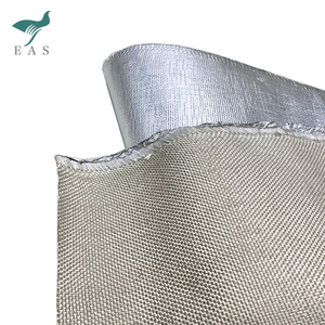 Adhésif silicone haute température, tissu en fibre de verre avec feuille d'aluminium pour isolation thermique, couverture anti-feu, couverture de soudage - Product Image 3