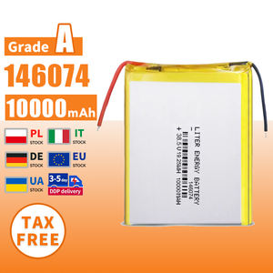 146074 Rechargeable 3.7v 10000mAh Lithium Ion Polymer Battery Medical Equipment Pouch Lipo Models 656090 1160100 - Product Image 2