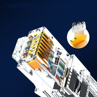 Câble de réseau certifié Infilink Multicore Cat6 Jack Lift Travelling Patch Plenum 1000ft Slim Snake Cat5e et Cat6e Lan Cable Riser