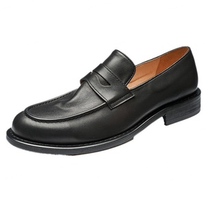 High-quality Best-selling Men's Loafers, Fashionable Men's Leather <b>Shoes</b>, Cowhide Design, Custom-made Formal Dress <b>Shoes</b>. - Product Image 2