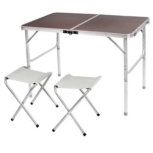 2025 Popular al aire libre portátil plegable de almacenamiento plegable Camping campamento Picnic mesa y sillas conjunto para Camping - Product Image 1