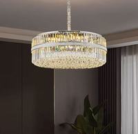 Lampe de lustre de luxe moderne personnalisée pour salle à manger et salon lampes suspendues et lustres