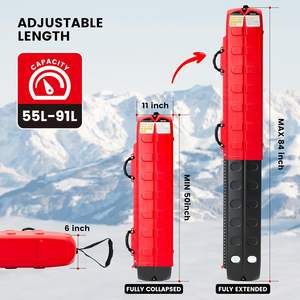 Muestra Gratuita, Bolsa de Viaje Premium para Esquí y Snowboard, Personalizada de Fábrica, Bolsa Acolchada para Snowboard, Bolsa para Esquí, Nailon 1680D Impermeable - Product Image 6