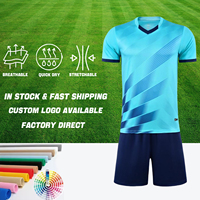 Maillots de football respirants et tendance en gros – Maillots de foot multicolores sublimés à la machine