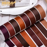 Cinta Grosgrain de Poliéster de Color Sólido de Fábrica YAMA con 196 Colores y Ancho de 3-100 MM en Stock