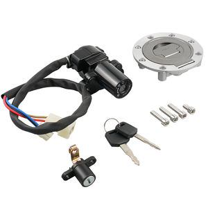 Kit de tapa de tanque de combustible con llave de bloqueo de interruptor de encendido de motocicleta para Yamaha MT03 YZF R1 R6 XJ6 XJ6 N F FJ <span class=keywords><strong>FZ</strong></span> 09 - Product Image 1