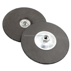 Muela abrasiva de centro deprimido de 230mm Tipo 27 Amoladoras angulares de cubo roscado de cambio rápido Premium-9 'X .25' X 5/8-11 Rosca - Product Image 1