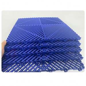 Baldosas para suelos de garaje PP Car Wash Floor Mat Baldosas de estacionamiento entrelazadas - Product Image 3